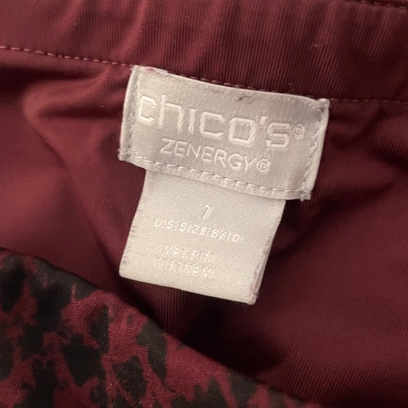 Chico’s Zenergy bundle of 3 Medium full length pull on leggings BLACK-SOLD - Picture 4 of 7